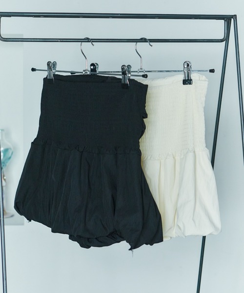 LIENCOEUR（リアンクール）の「バルーンビスチェ（チューブトップ・レディース・アイボリー/ブラック・FREE）」の19枚目の写真