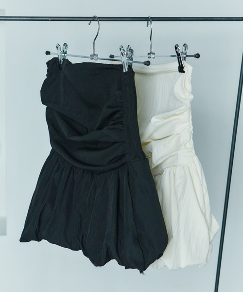 LIENCOEUR（リアンクール）の「バルーンビスチェ（チューブトップ・レディース・アイボリー/ブラック・FREE）」の18枚目の写真