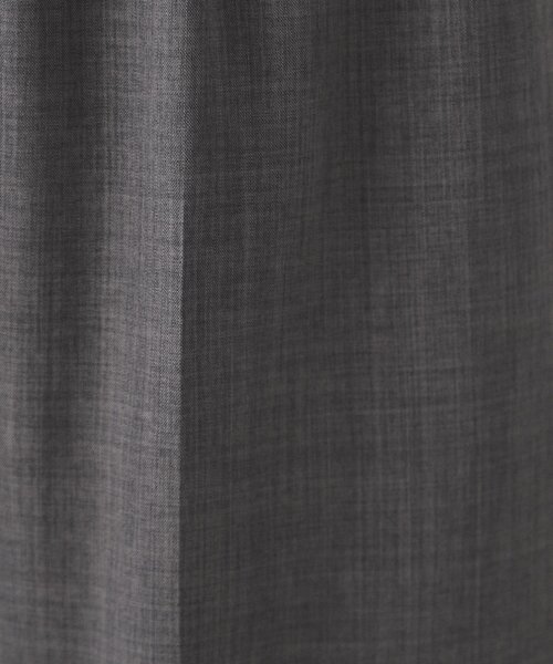 OPAQUE.CLIP(オペークドットクリップ)の「ウエストサテン使いイージーワイドパンツ【洗濯機洗い可】(その他パンツ・レディース・ブラウン系その他/グレー/チャコールグレー・36/38/40)」の15枚目の写真