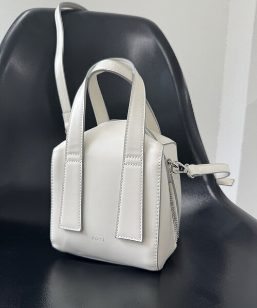 セール】loti ボックスボストンBAG（ボストンバッグ）｜mline