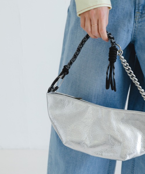 NOMADIS（ノマディス）の「NOMADIS　YACHT（ショルダーバッグ・レディース・シルバー/ピンク系その他・ONE）」の6枚目の写真