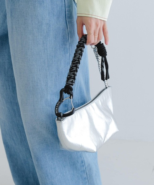 NOMADIS（ノマディス）の「NOMADIS　YACHT（ショルダーバッグ・レディース・シルバー/ピンク系その他・ONE）」の7枚目の写真