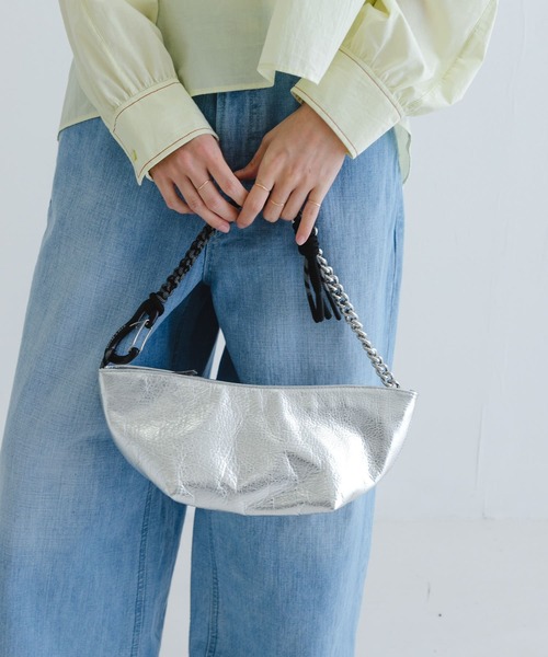 NOMADIS（ノマディス）の「NOMADIS　YACHT（ショルダーバッグ・レディース・シルバー/ピンク系その他・ONE）」の8枚目の写真