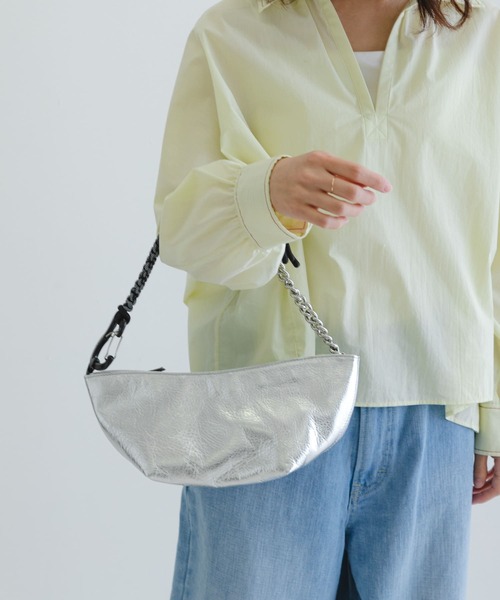 NOMADIS（ノマディス）の「NOMADIS　YACHT（ショルダーバッグ・レディース・シルバー/ピンク系その他・ONE）」の9枚目の写真