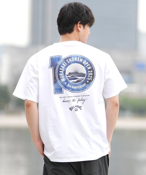 BILLABONG（ビラボン）の「【限定】BILLABONG/ビラボン SHONAN OPEN SURFFLEX UVケアラッシュガード 半袖Tシャツ BF01A-U08（ラッシュガード・メンズ・ホワイト/キナリ/ブラック・XL/L/M/S）」の6枚目の写真