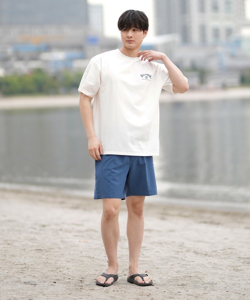 BILLABONG（ビラボン）の「【限定】BILLABONG/ビラボン SHONAN OPEN SURFFLEX UVケアラッシュガード 半袖Tシャツ BF01A-U08（ラッシュガード・メンズ・ホワイト/キナリ/ブラック・XL/L/M/S）」の20枚目の写真