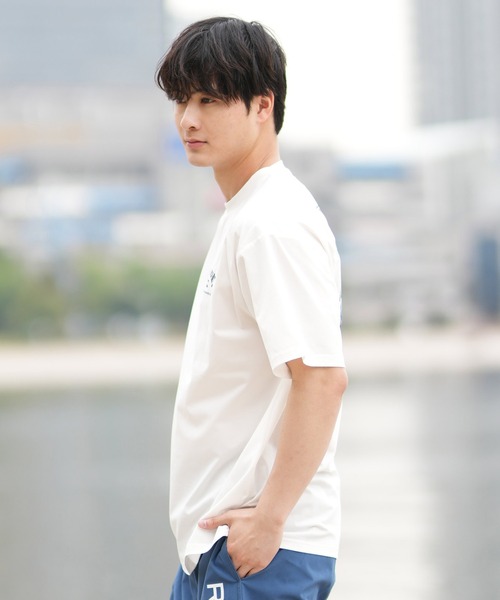 BILLABONG（ビラボン）の「【限定】BILLABONG/ビラボン SHONAN OPEN SURFFLEX UVケアラッシュガード 半袖Tシャツ BF01A-U08（ラッシュガード・メンズ・ホワイト/キナリ/ブラック・XL/L/M/S）」の18枚目の写真