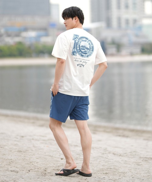 BILLABONG（ビラボン）の「【限定】BILLABONG/ビラボン SHONAN OPEN SURFFLEX UVケアラッシュガード 半袖Tシャツ BF01A-U08（ラッシュガード・メンズ・ホワイト/キナリ/ブラック・XL/L/M/S）」の21枚目の写真