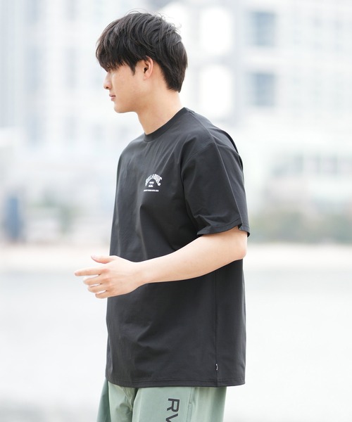 BILLABONG（ビラボン）の「【限定】BILLABONG/ビラボン SHONAN OPEN SURFFLEX UVケアラッシュガード 半袖Tシャツ BF01A-U08（ラッシュガード・メンズ・ホワイト/キナリ/ブラック・XL/L/M/S）」の12枚目の写真