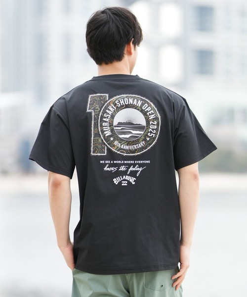 BILLABONG（ビラボン）の「【限定】BILLABONG/ビラボン SHONAN OPEN SURFFLEX UVケアラッシュガード 半袖Tシャツ BF01A-U08（ラッシュガード・メンズ・ホワイト/キナリ/ブラック・XL/L/M/S）」の13枚目の写真