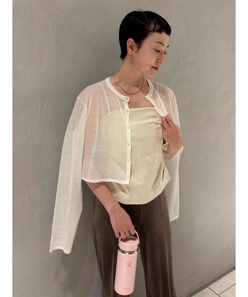 emmi（エミ）の「ベロアパンツ（その他パンツ・レディース・ブラック/ブラウン・0/1）」の15枚目の写真