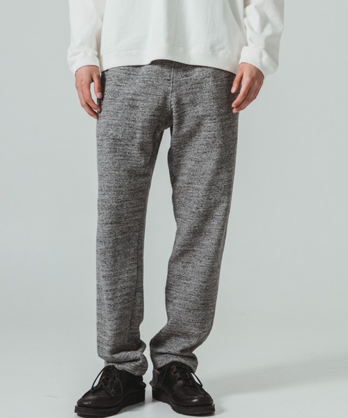 Jackman(ジャックマン)の「GG Sweat Pegtop Pants(スウェットパンツ・メンズ・チャコール/ネイビー/ブラック・MEDIUM/SMALL/LARGE)」の3枚目の写真