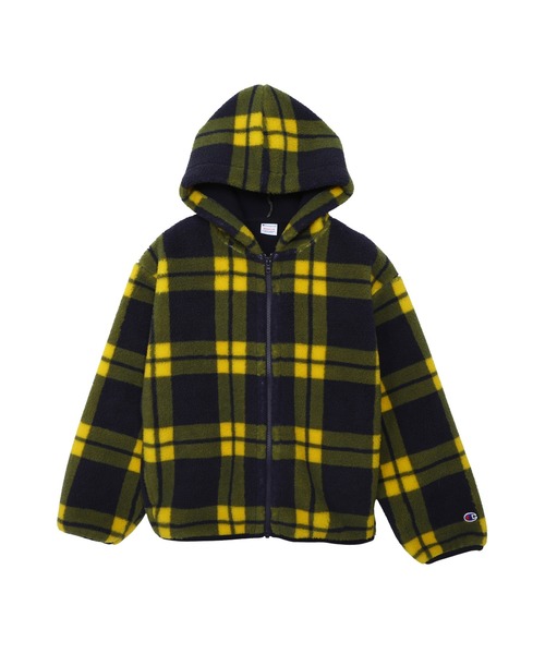 Champion(チャンピオン)の「【Champion/チャンピオン】レディース チェックジップフーデッドジャケット(その他アウター・レディース・ネイビー/アイボリー/ブラウン・LARGE/MEDIUM)」の11枚目の写真