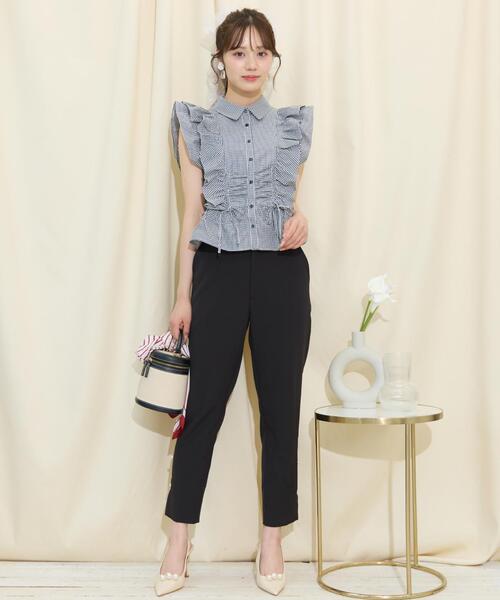 WILLSELECTION(ウィルセレクション)の「パールデザインテーパードパンツ(その他パンツ・レディース・ピンク/ブラック/オフホワイト・SMALL/MEDIUM)」の20枚目の写真