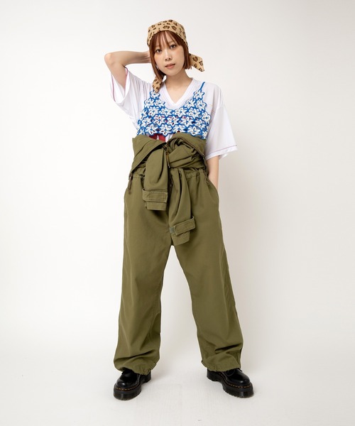 RNA(アールエヌエー)の「M2511 ナンバリングBIG T(Tシャツ/カットソー・レディース・ホワイト/ブラック/ブルー・MEDIUM)」の18枚目の写真