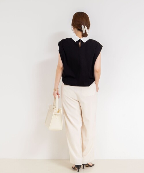 NOLLEY'S（ノーリーズ）の「衿付きプルオーバーカットソー（T