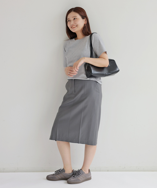 JOURNAL STANDARD(ジャーナルスタンダード)の「《追加3》汗ジミ防止ナノシアハーフスリーブT(Tシャツ/カットソー・レディース・グレー/ブラック/ホワイト・FREE)」の15枚目の写真