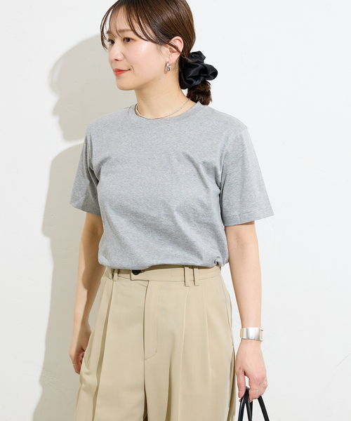 JOURNAL STANDARD(ジャーナルスタンダード)の「《追加3》汗ジミ防止ナノシアハーフスリーブT(Tシャツ/カットソー・レディース・グレー/ブラック/ホワイト・FREE)」の22枚目の写真