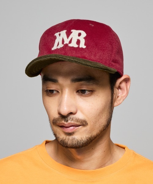 KRIFF MAYER（クリフメイヤー）の「フェルトトラッカーキャップ（キャップ・メンズ・グレー/オリーブ/ブラック/レッド/キャメル/ネイビー・FREE）」の6枚目の写真
