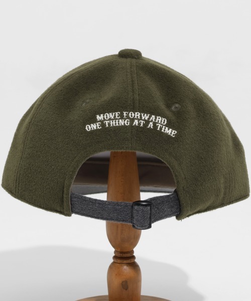 KRIFF MAYER（クリフメイヤー）の「フェルトトラッカーキャップ（キャップ・メンズ・グレー/オリーブ/ブラック/レッド/キャメル/ネイビー・FREE）」の16枚目の写真