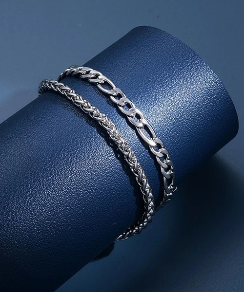 バーンストーマーズ　ブレスレット BARNSTORMERS / Mid 1960s Cowhide Braided Bracelet,Sterling