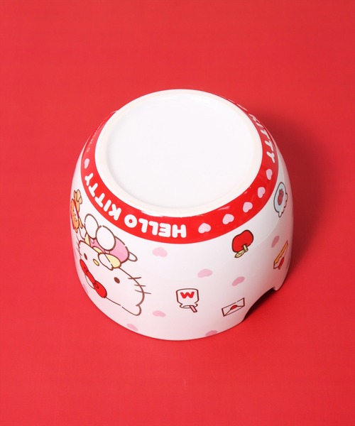 sanrio（サンリオ）の「(SK)【sanrio】陶器製 ボウル & 竹箸 セット[600ml/21.0cm]（食器・レディース・ライラック系/レッド系/スカイブルー系/ピンク系・ONE SIZE）」の21枚目の写真