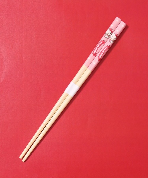 sanrio（サンリオ）の「(SK)【sanrio】陶器製 ボウル & 竹箸 セット[600ml/21.0cm]（食器・レディース・ライラック系/レッド系/スカイブルー系/ピンク系・ONE SIZE）」の22枚目の写真