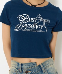 SLY スライ 限定品 半袖Tシャツ SLY | PHOTO LOGO 2SIZE Tシャツ (Tシャツ・カットソー(半袖