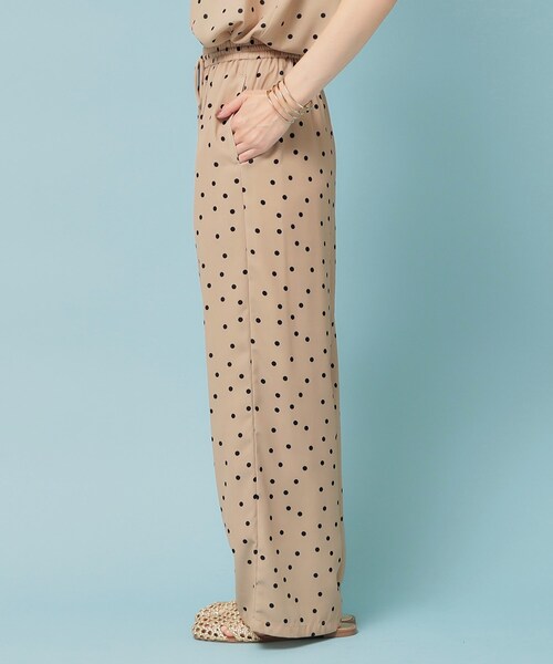 セール】【ドット柄／S～L】ワイドパンツ（その他パンツ）｜Sunauna