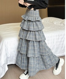REBALANCE（リバランス）の「チェックスカート（スカート）」