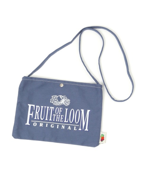 studio CLIP（スタディオクリップ）の「【daily CLIP】FRUIT OF THE LOOM コットンショルダーBAG（ショルダーバッグ・レディース・ブルー/グリーン/イエロー/オレンジ・FREE）」の3枚目の写真