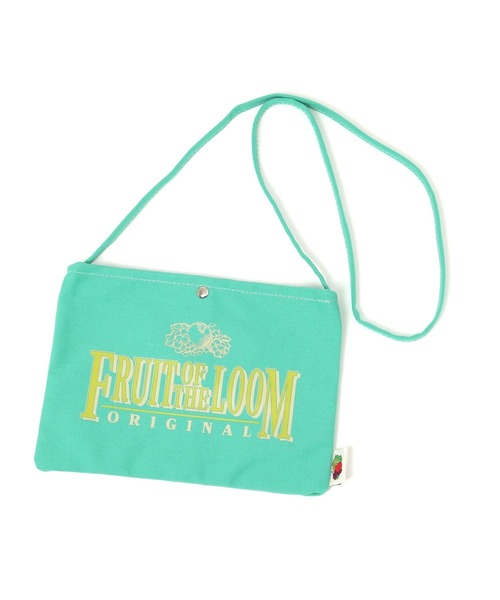 studio CLIP（スタディオクリップ）の「【daily CLIP】FRUIT OF THE LOOM コットンショルダーBAG（ショルダーバッグ・レディース・ブルー/グリーン/イエロー/オレンジ・FREE）」の2枚目の写真