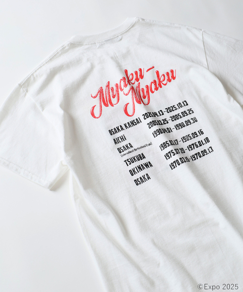 ジャーナルスタンダード レリューム MYAKU MYAKU ロックTシャツ NYC × GOOD ROCK SPEED】NYC ロゴTEE：Tシャツ（Tシャツ