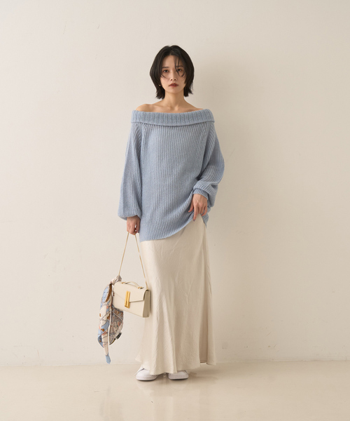 manipuri（マニプリ）の「【manipuri/マニプリ】モンゴルフィエバルーン スカーフ 65×65（バンダナ/スカーフ・レディース・ブラック/ライトブルー・フリー）」の8枚目の写真