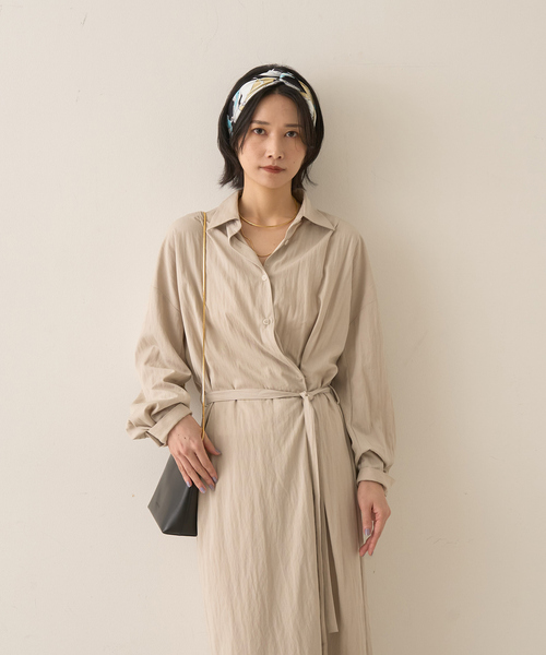 manipuri（マニプリ）の「【manipuri/マニプリ】モンゴルフィエバルーン スカーフ 65×65（バンダナ/スカーフ・レディース・ブラック/ライトブルー・フリー）」の12枚目の写真
