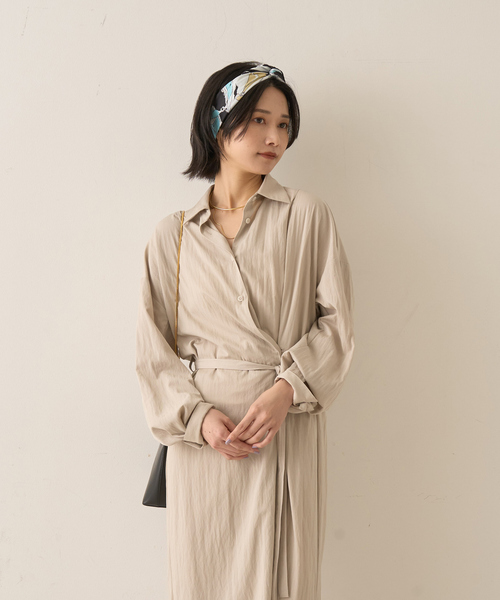 manipuri（マニプリ）の「【manipuri/マニプリ】モンゴルフィエバルーン スカーフ 65×65（バンダナ/スカーフ・レディース・ブラック/ライトブルー・フリー）」の13枚目の写真