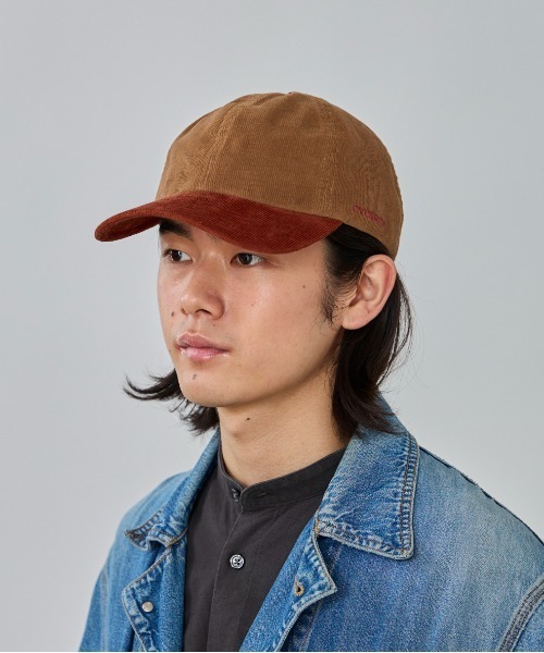 OVERRIDE（オーバーライド）の「OVERRIDE  CORDUROY 6P CAP / オーバーライド（キャップ・メンズ・グレー/ブルー/ブラック/ブラウン・57~59cm）」の3枚目の写真