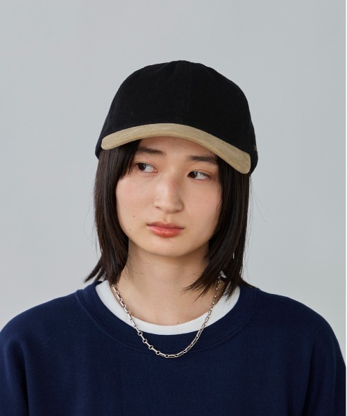 OVERRIDE（オーバーライド）の「OVERRIDE  CORDUROY 6P CAP / オーバーライド（キャップ・メンズ・グレー/ブルー/ブラック/ブラウン・57~59cm）」の5枚目の写真