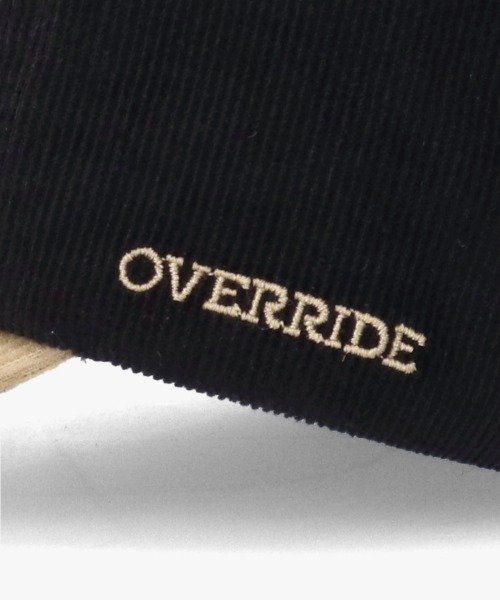 OVERRIDE（オーバーライド）の「OVERRIDE  CORDUROY 6P CAP / オーバーライド（キャップ・メンズ・グレー/ブルー/ブラック/ブラウン・57~59cm）」の12枚目の写真