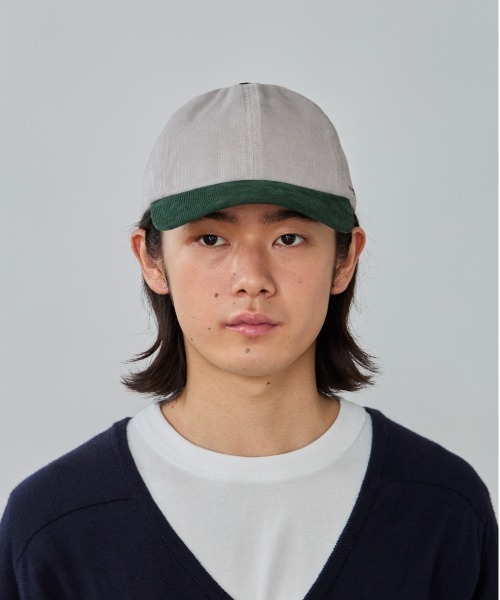 OVERRIDE（オーバーライド）の「OVERRIDE  CORDUROY 6P CAP / オーバーライド（キャップ・メンズ・グレー/ブルー/ブラック/ブラウン・57~59cm）」の13枚目の写真