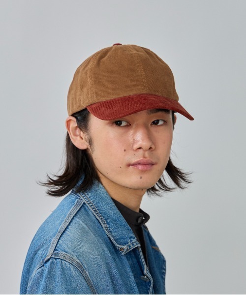 OVERRIDE（オーバーライド）の「OVERRIDE  CORDUROY 6P CAP / オーバーライド（キャップ・メンズ・グレー/ブルー/ブラック/ブラウン・57~59cm）」の18枚目の写真