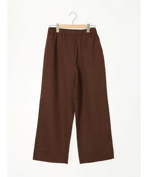 SM2（エスエムツー）の「[接触冷感]裾スリットテーパードパンツ（その他パンツ・レディース・イエロー/ブラウン/ベージュ/ブラック・M/L）」の9枚目の写真