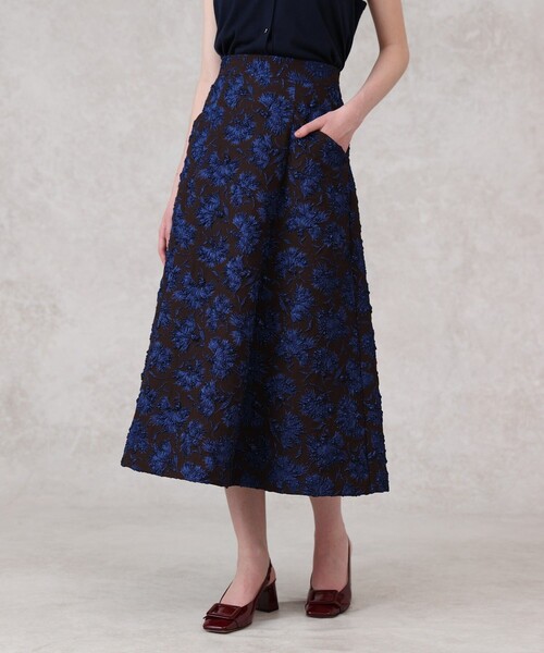 ANAYI（アナイ）の「フラワーラッセルレースタイトスカート