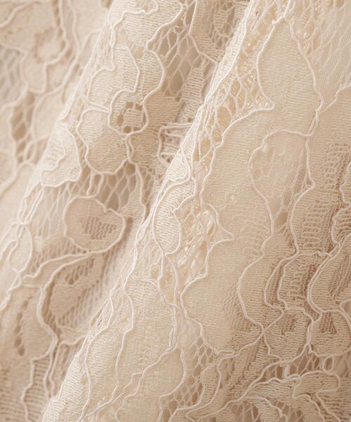 PROPORTION BODY DRESSING（プロポーションボディドレッシング）の「レースシャツワンピース / 1215240800（ワンピース・レディース・ブラック/ホワイト/ベージュ・MEDIUM/P/S）」の14枚目の写真