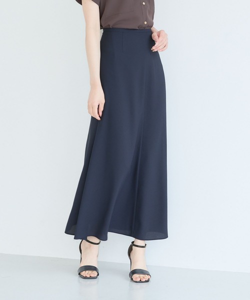 Andemiu（アンデミュウ）の「アソートフレアスカート577880（スカート・レディース・ブラック/ホワイト/グレー/ネイビー・MEDIUM/SMALL）」の4枚目の写真