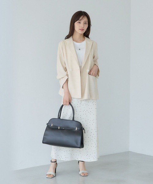 Andemiu（アンデミュウ）の「アソートフレアスカート577880（スカート・レディース・ブラック/ホワイト/グレー/ネイビー・MEDIUM/SMALL）」の22枚目の写真