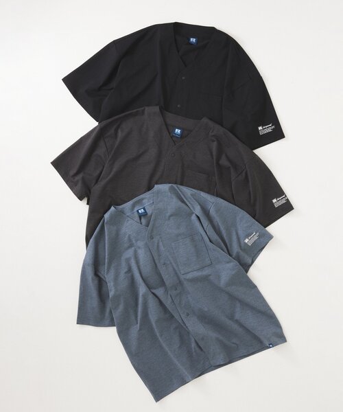 セール】吸水速乾 RUSSELL ATHLETIC 別注 Dri-Power(R) ベースボール