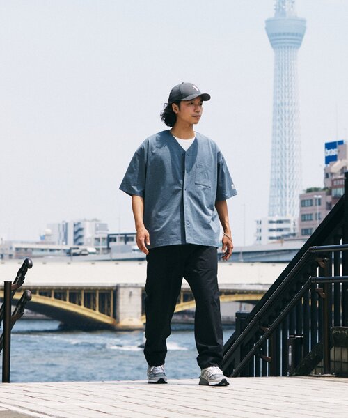 吸水速乾 RUSSELL ATHLETIC 別注 Dri-Power(R) ベースボールシャツ