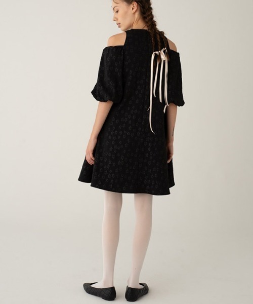 HONEY MI HONEY（ハニーミーハニー）の「flower off shoulder one-piece（ワンピース・レディース・ホワイト・FREE）」の8枚目の写真