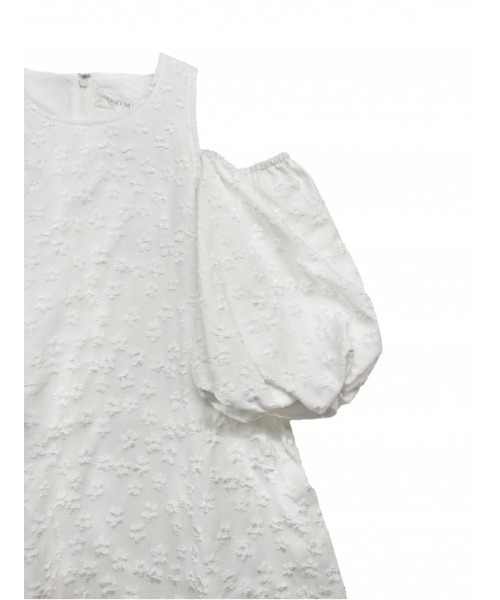 HONEY MI HONEY（ハニーミーハニー）の「flower off shoulder one-piece（ワンピース・レディース・ホワイト・FREE）」の14枚目の写真